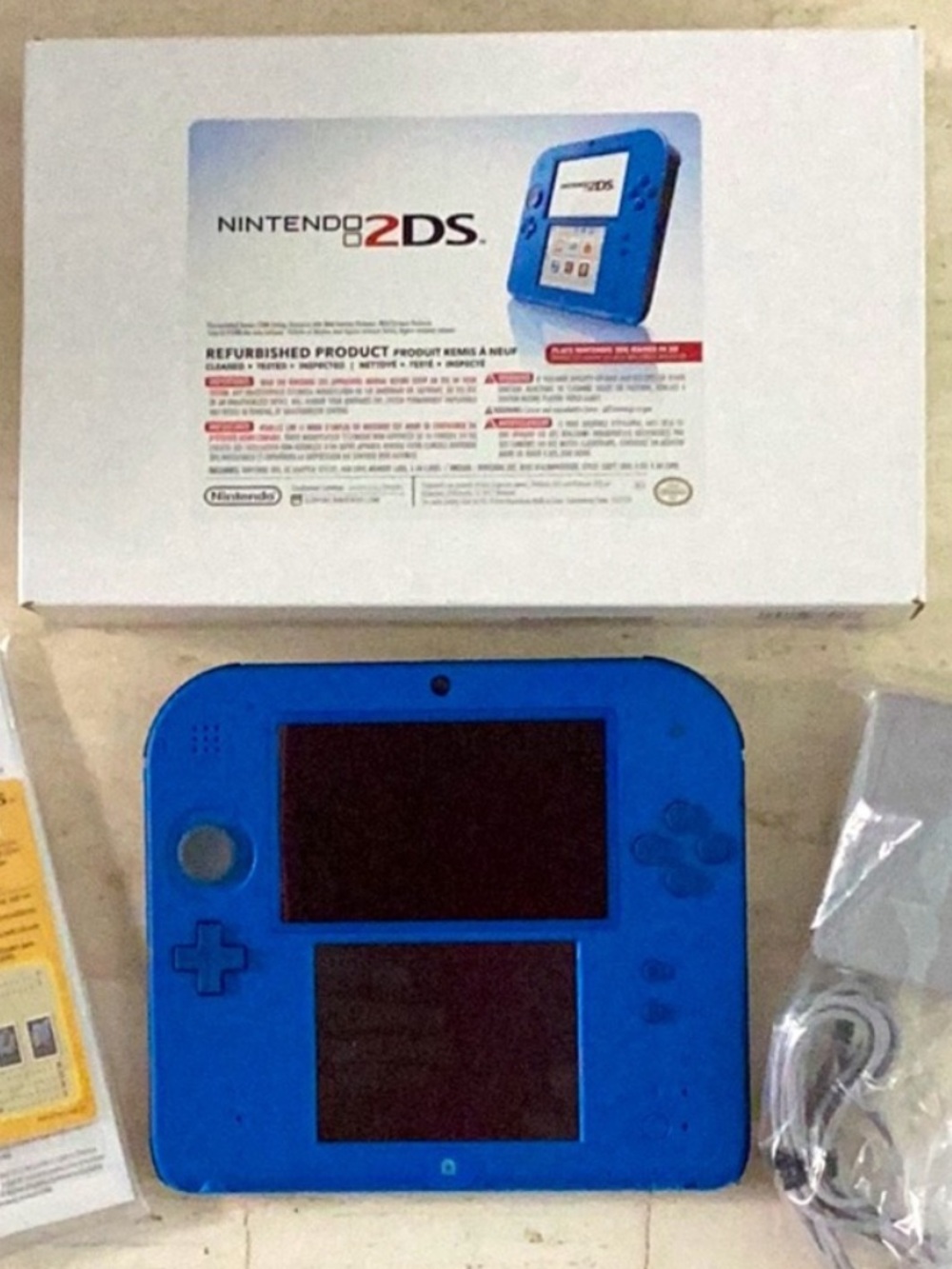 Nintendo 2DS Console Nintendo Factory Refurbished Blue In Box